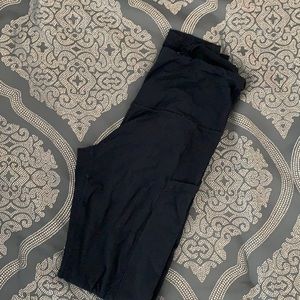 90 Degree dark green leggings.